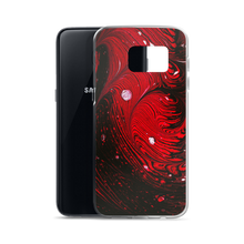 Black Red Abstract Samsung Case by Design Express