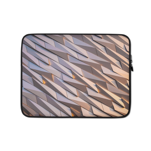 13 in Abstract Metal Laptop Sleeve by Design Express