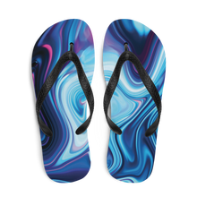 Lucid Blue Flip-Flops by Design Express