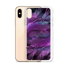 Purple Feathers iPhone Case by Design Express