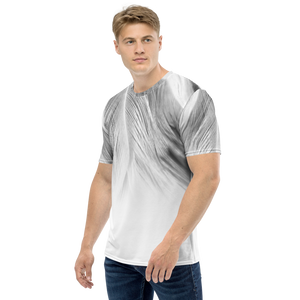 White Feathers Men's T-shirt by Design Express