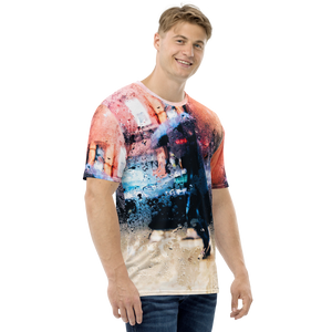 Rainy Blury Men's T-shirt by Design Express
