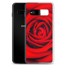 Fresh Red Rose Samsung Case by Design Express