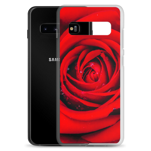 Fresh Red Rose Samsung Case by Design Express