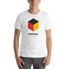White / S Germany "Cubist" Unisex T-Shirt by Design Express