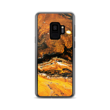 Samsung Galaxy S9 Yellow Orange Abstract Samsung Case by Design Express