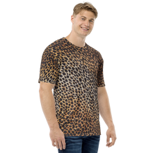 Leopard Brown Pattern Men's T-shirt by Design Express