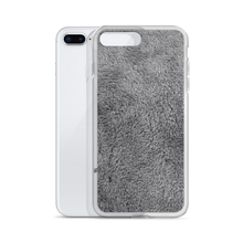 Soft Grey Fur Print iPhone Case by Design Express