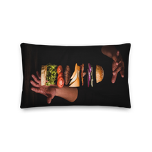 Default Title Burger Rectangle Premium Pillow by Design Express