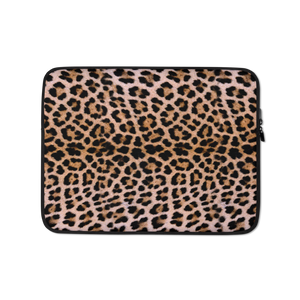 13 in Leopard "All Over Animal" 2 Laptop Sleeve by Design Express