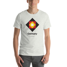 Ash / S Germany "Diamond" Unisex T-Shirt by Design Express