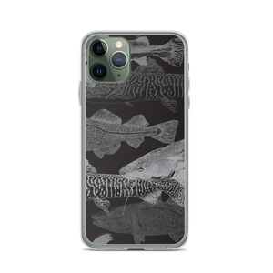 iPhone 11 Pro Grey Black Catfish iPhone Case by Design Express