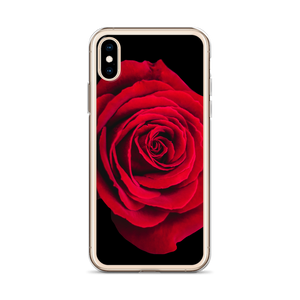 Charming Red Rose iPhone Case by Design Express