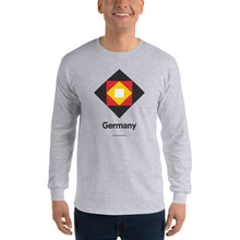 Sport Grey / S Germany "Diamond" Long Sleeve T-Shirt by Design Express