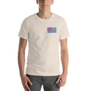 Soft Cream / S British Indian Ocean Territory Unisex T-Shirt by Design Express