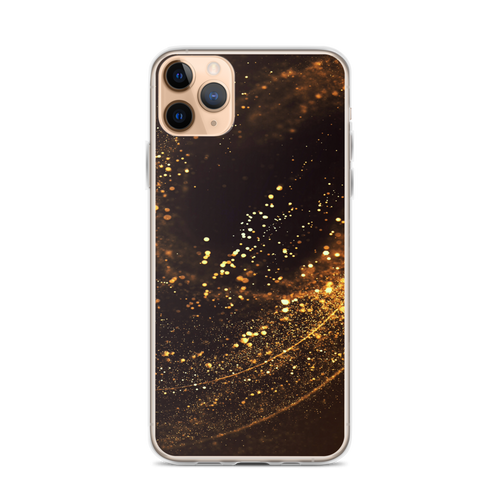 iPhone 11 Pro Max Gold Swirl iPhone Case by Design Express