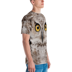 Great Horned Owl Men's T-shirt by Design Express