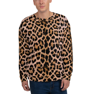 XS Leopard "All Over Animal" 2 Unisex Sweatshirt by Design Express