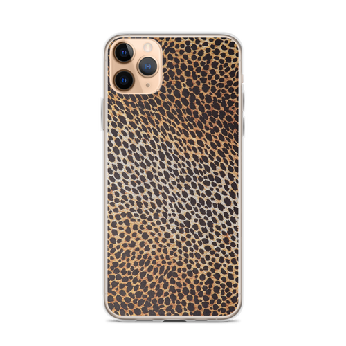 iPhone 11 Pro Max Leopard Brown Pattern iPhone Case by Design Express