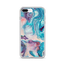 iPhone 7 Plus/8 Plus Blue Multicolor Marble iPhone Case by Design Express