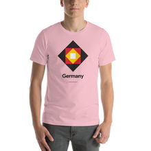 Pink / S Germany "Diamond" Unisex T-Shirt by Design Express