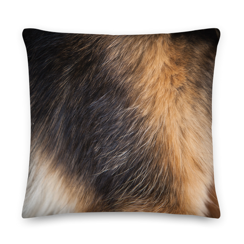 22×22 Dog Fur Premium Pillow by Design Express