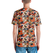 Mid Century Pattern Men's T-shirt by Design Express