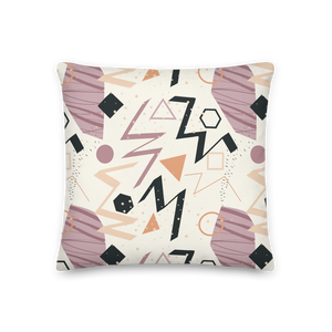18×18 Mix Geometrical Pattern 02 Premium Pillow by Design Express