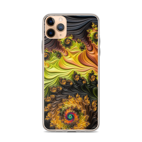 iPhone 11 Pro Max Colourful Fractals iPhone Case by Design Express