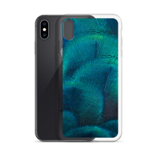 Green Blue Peacock iPhone Case by Design Express
