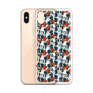 Mask Society Illustration iPhone Case by Design Express