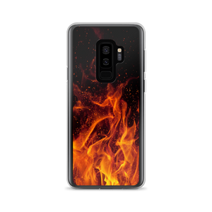 Samsung Galaxy S9+ On Fire Samsung Case by Design Express