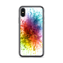 iPhone X/XS Rainbow Paint Splash iPhone Case by Design Express