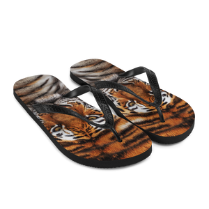 Tiger Face Flip-Flops by Design Express