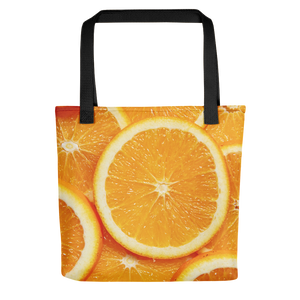 Default Title Sliced Orange Tote Bag by Design Express