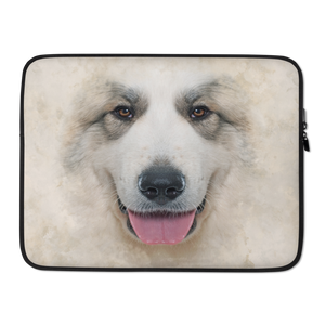 15 in Great Pyrenees Dog Laptop Sleeve by Design Express