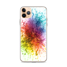 iPhone 11 Pro Max Rainbow Paint Splash iPhone Case by Design Express