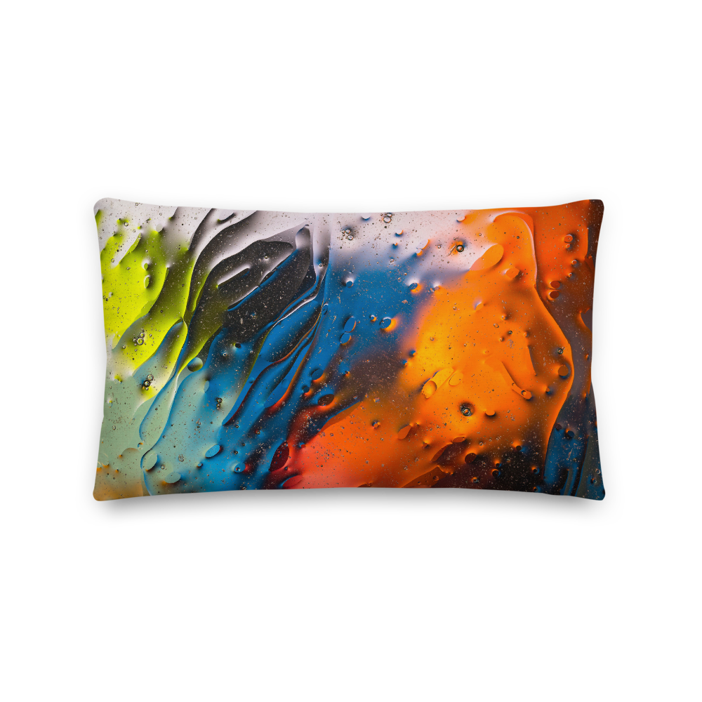 Default Title Abstract 03 Rectangle Premium Pillow by Design Express