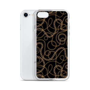 Golden Chains iPhone Case by Design Express
