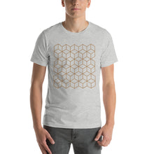 Athletic Heather / S Diamonds Patterns Short-Sleeve Unisex T-Shirt by Design Express