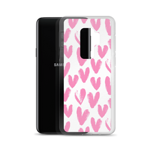 Pink Heart Pattern Samsung Case by Design Express