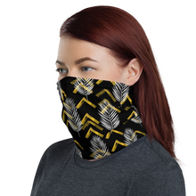 Tropical Leaves Pattern Neck Gaiter by Design Express