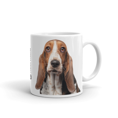 Default Title Basset Hound Dog Mug Mugs by Design Express