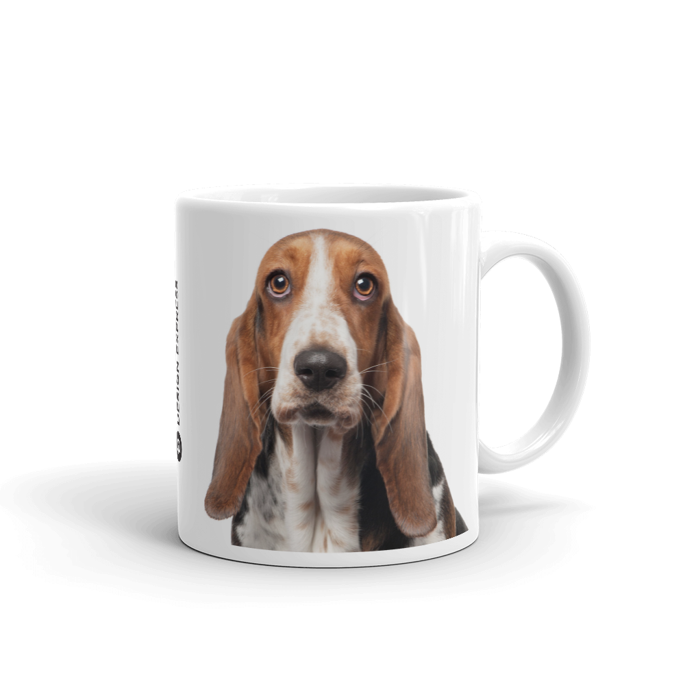 Default Title Basset Hound Dog Mug Mugs by Design Express