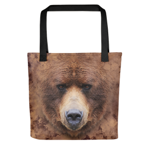 Black Grizzly "All Over Animal" Tote bag Totes by Design Express
