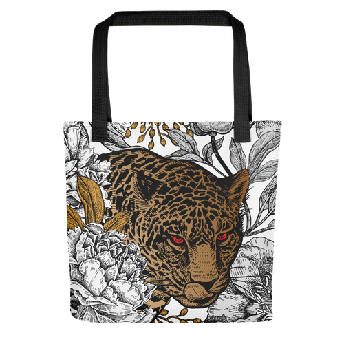 Default Title Leopard Head Tote bag by Design Express