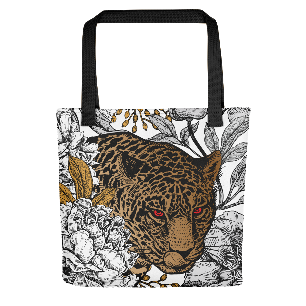 Default Title Leopard Head Tote bag by Design Express