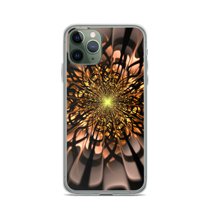 iPhone 11 Pro Abstract Flower 02 iPhone Case by Design Express