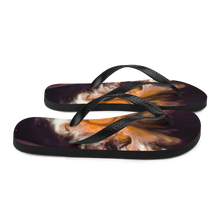Abstract Painting Flip-Flops by Design Express