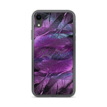 iPhone XR Purple Feathers iPhone Case by Design Express